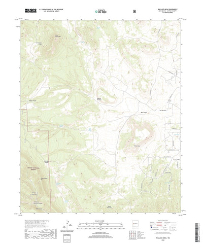 Wallace Mesa, NM (2020, 24000-Scale) Preview 1