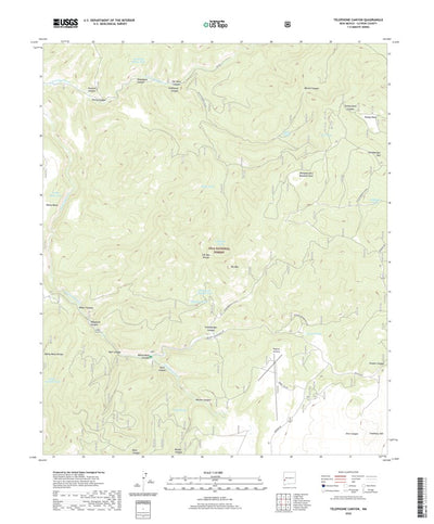 Telephone Canyon, NM (2020, 24000-Scale) Preview 1