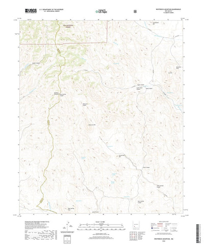Whiterock Mountain, NM (2020, 24000-Scale) Preview 1