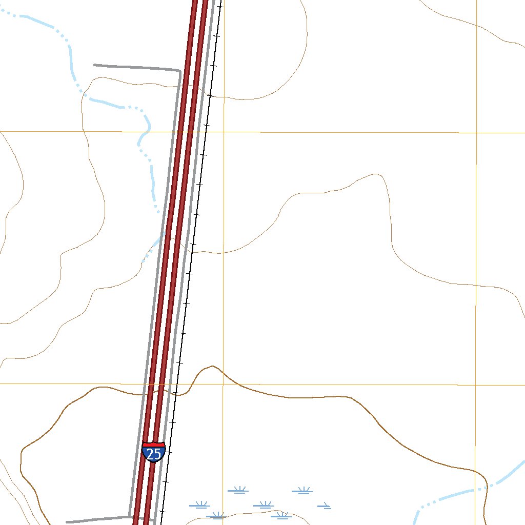 Wagon Mound, NM (2020, 24000Scale) Map by United States Geological