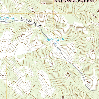 Woodson Canyon, NM (2020, 24000-Scale) Preview 3