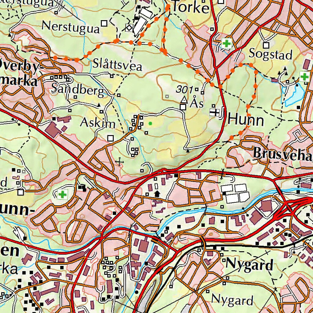 Municipality of Gjøvik Map by The Norwegian Mapping Authority | Avenza Maps
