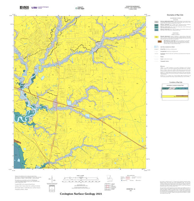Covington Surface Geology 2021