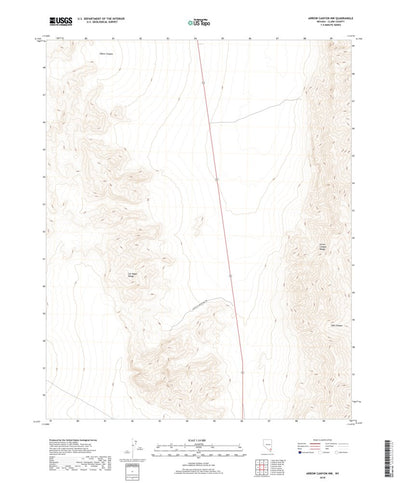 Arrow Canyon NW, NV (2018, 24000-Scale) Preview 1