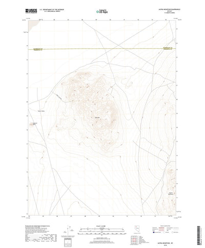 Alpha Mountain, NV (2018, 24000-Scale) Preview 1