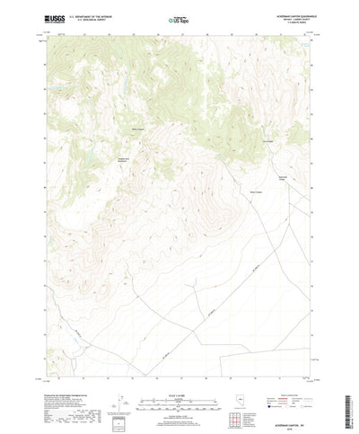 Ackerman Canyon, NV (2018, 24000-Scale) Preview 1
