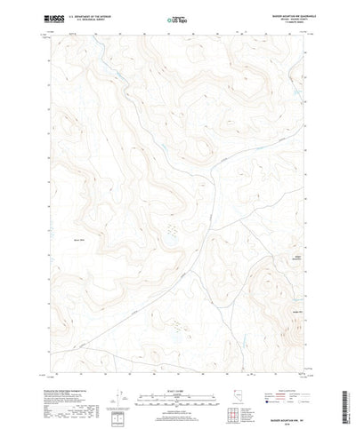 Badger Mountain NW, NV (2018, 24000-Scale) Preview 1