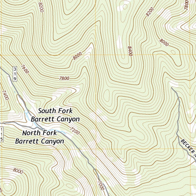 Barrett Canyon, NV (2018, 24000-Scale) Preview 3
