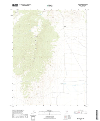 Bellevue Peak, NV (2018, 24000-Scale) Preview 1