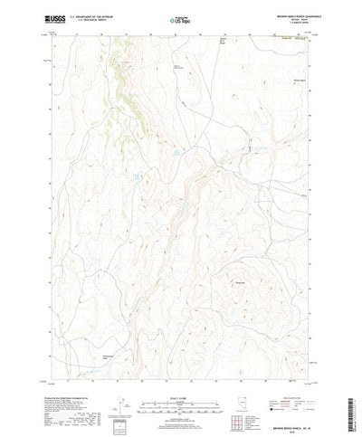 Browns Bench Ranch, NV (2018, 24000-Scale) Preview 1