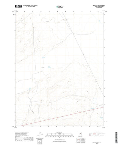 Bean Flat East, NV (2018, 24000-Scale) Preview 1