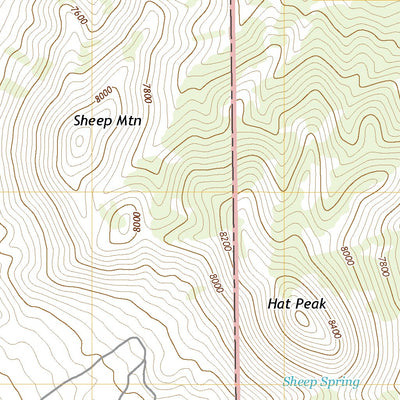 Big Ten Peak West, NV (2018, 24000-Scale) Preview 3