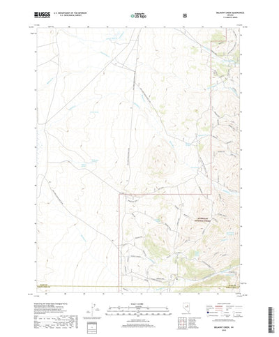 Belmont Creek, NV (2018, 24000-Scale) Preview 1