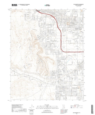 Blue Diamond SE, NV (2018, 24000-Scale) Preview 1