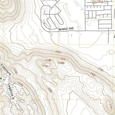 Blue Diamond SE, NV (2018, 24000-Scale) Preview 2
