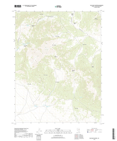 Blue Mass Canyon, NV (2018, 24000-Scale) Preview 1