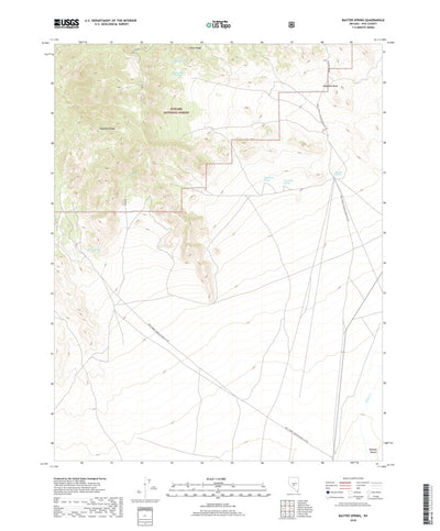 Baxter Spring, NV (2018, 24000-Scale) Preview 1