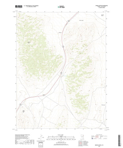 Boone Canyon, NV (2018, 24000-Scale) Preview 1