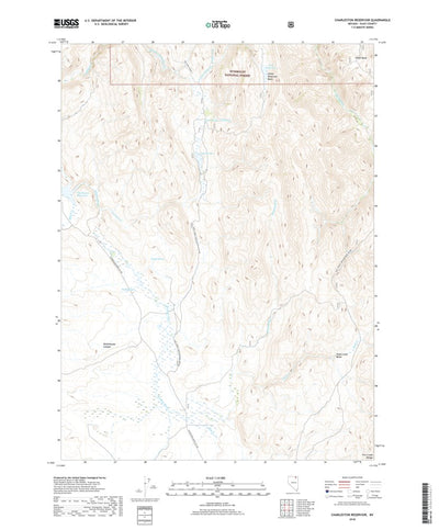 Charleston Reservoir, NV (2018, 24000-Scale) Preview 1