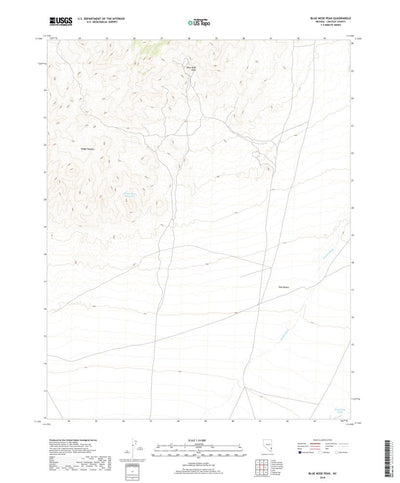Blue Nose Peak, NV (2018, 24000-Scale) Preview 1