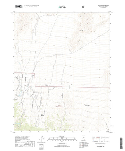 Cold Creek, NV (2018, 24000-Scale) Preview 1