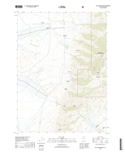 Bull Run Reservoir, NV (2018, 24000-Scale) Preview 1