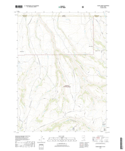 Caudle Creek, NV (2018, 24000-Scale) Preview 1