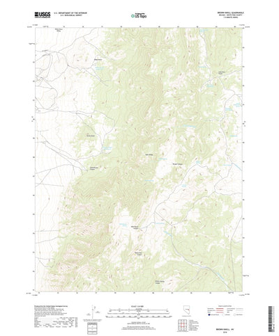Brown Knoll, NV (2018, 24000-Scale) Preview 1