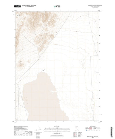 Blue Wing Flat North, NV (2018, 24000-Scale) Preview 1