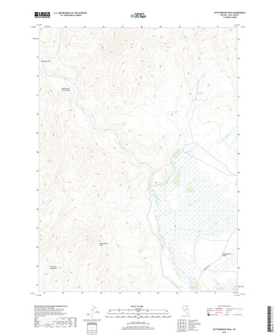 Cottonwood Peak, NV (2018, 24000-Scale) Preview 1