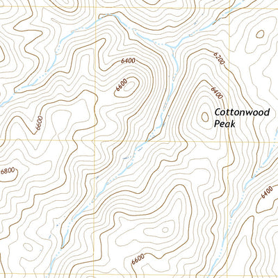 Cottonwood Peak, NV (2018, 24000-Scale) Preview 3