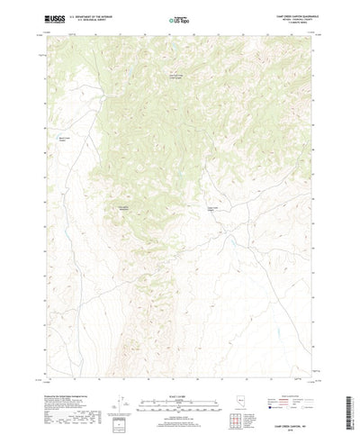 Camp Creek Canyon, NV (2018, 24000-Scale) Preview 1