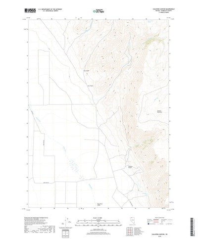 Calavera Canyon, NV (2018, 24000-Scale) Preview 1