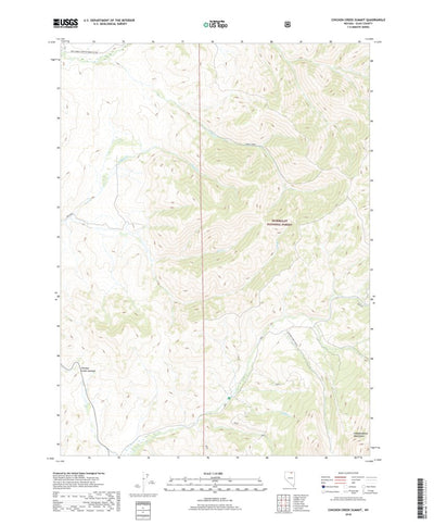 Chicken Creek Summit, NV (2018, 24000-Scale) Preview 1