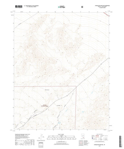Charleston Peak NE, NV (2018, 24000-Scale) Preview 1