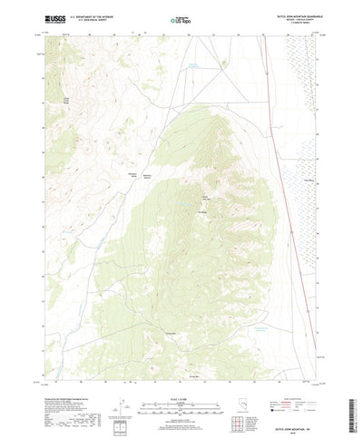 Dutch John Mountain, NV (2018, 24000-Scale) Preview 1