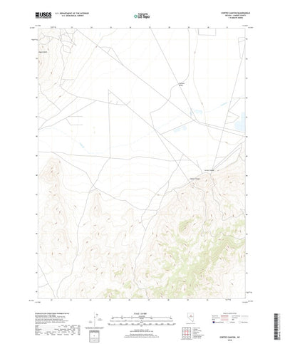 Cortez Canyon, NV (2018, 24000-Scale) Preview 1