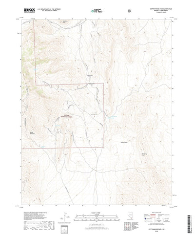 Cottonwood Pass, NV (2018, 24000-Scale) Preview 1