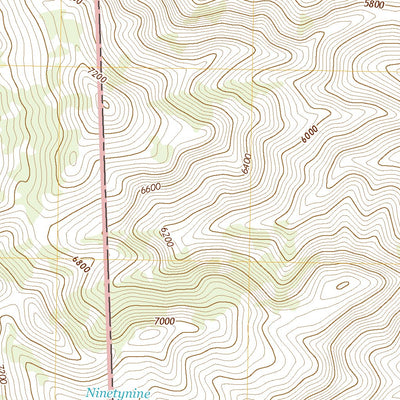 Cottonwood Pass, NV (2018, 24000-Scale) Preview 3