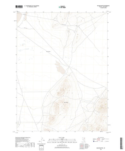 Delcer Buttes, NV (2018, 24000-Scale) Preview 1