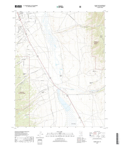 Comins Lake, NV (2018, 24000-Scale) Preview 1