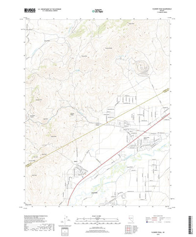 Flowery Peak, NV (2018, 24000-Scale) Preview 1