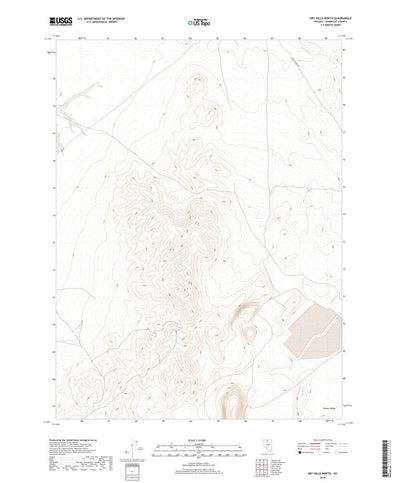 Dry Hills North, NV (2018, 24000-Scale) Preview 1
