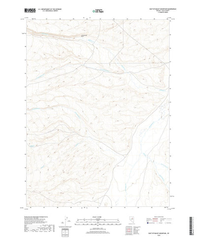 East of Bailey Mountain, NV (2018, 24000-Scale) Preview 1