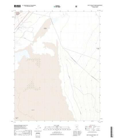 East of Millett Ranch, NV (2018, 24000-Scale) Preview 1