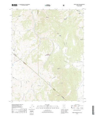Desert Creek Peak, NV (2018, 24000-Scale) Preview 1