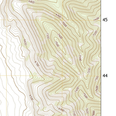 Georges Canyon Rim SE, NV (2018, 24000-Scale) Preview 3