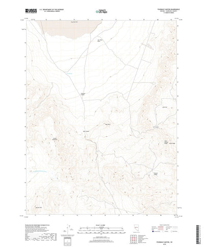 Fourmile Canyon, NV (2018, 24000-Scale) Preview 1