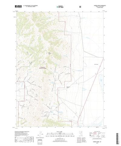 Gordon Creek, NV (2018, 24000-Scale) Preview 1