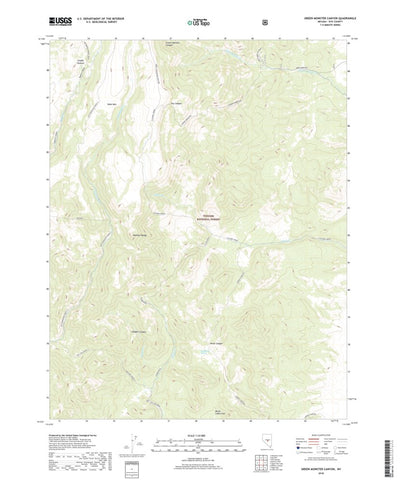 Green Monster Canyon, NV (2018, 24000-Scale) Preview 1